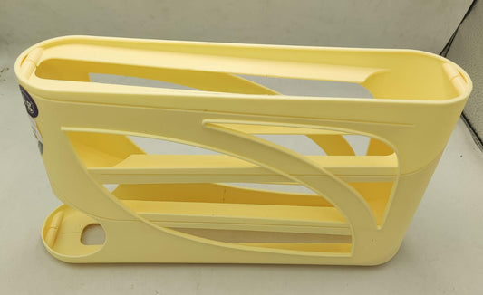 🥚 Multi-Layer Rolling Egg Storage Box – Space-Saving Kitchen Organizer